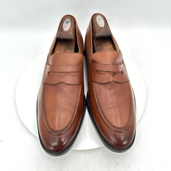 Cole Haan Grand Men Size 13M Brown Leather Slip On Penny Loafer Dress Shoes - Picture 1 of 12